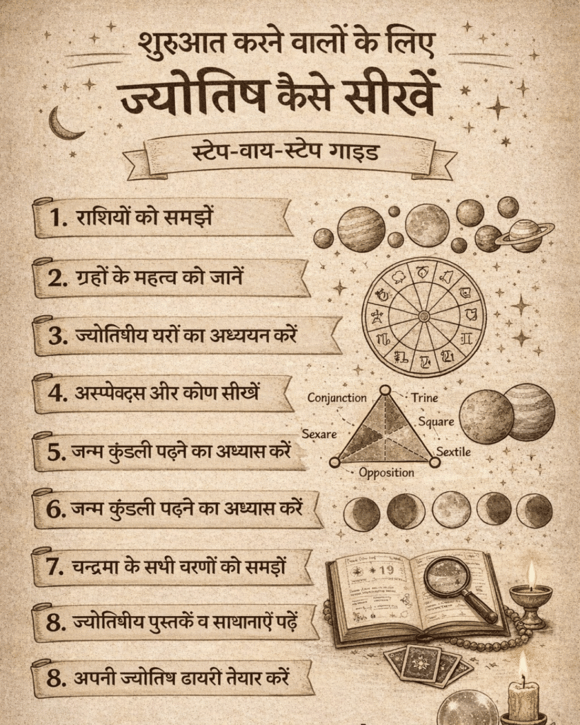 How to learn astrology for beginners step by step guide